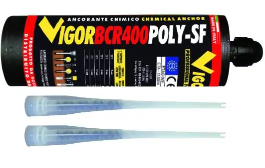 ANCORANTE VIGOR POLY-SF BCR-400 ETA-CE 2MIX   400 ML 12 PZ
