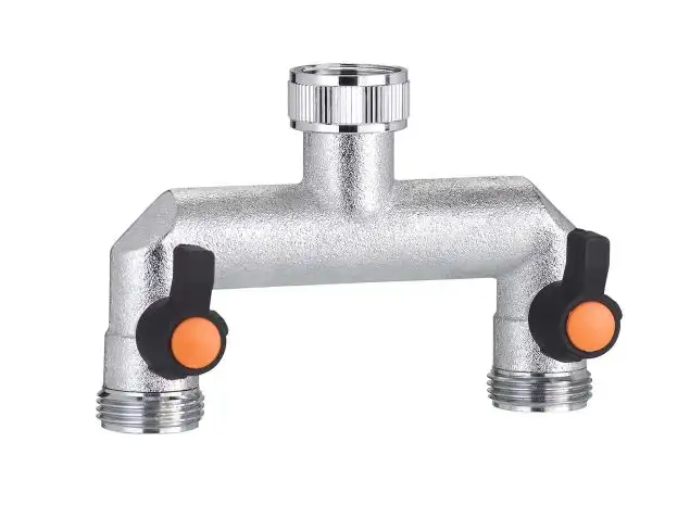 PRESA RUBINETTO A DUE VIE REGOLABILI FIL. 3/4" M- METAL JET CLABER 9601