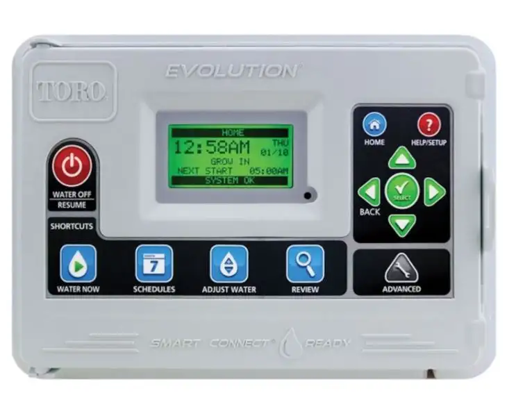 Toro programmatore Evolution a 4 settori espandibile a 16 Trasf. esterno