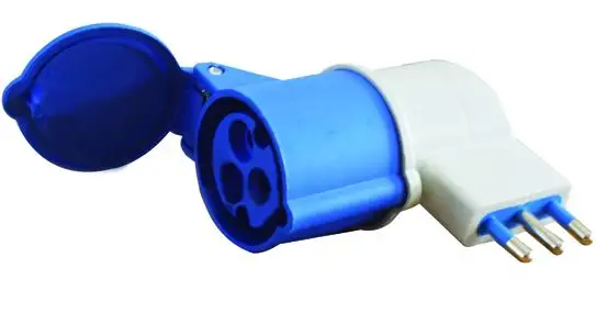ADATTATORE INDUSTRIALI VIGOR 2P+T NORMALE-CEE