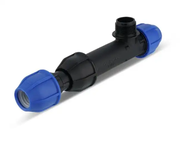 Raccordo telescopico a T filettato M 50x2"