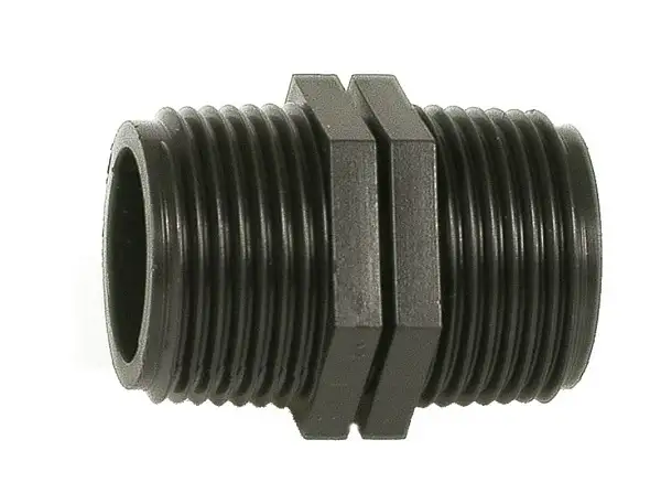 Nipplo NYLON Ø 1""½ maschio rinforzato in fibra di vetro