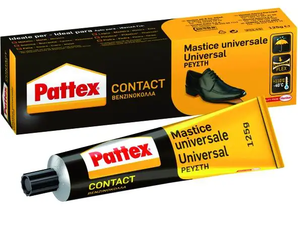 ADESIVI PATTEX UNIVERSALE CONTACT SUPERCHIARO 125 G 12 PZ