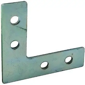 ANGOLI RINFORZO FERRO ZINCATO LEGGERI PER TELAI  50X50 MM 100 PZ