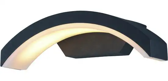 APPLIQUE LED VIGOR PER ESTERNI BURGOS ALLUMINIO 7,5W-330LM