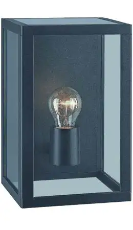 APPLIQUE VIGOR PER ESTERNI MADRID ALLUMINIO   100 W