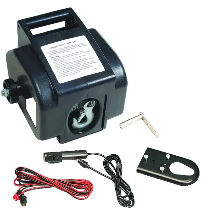 ARGANO ELETTRICO VIGOR VAE-12 CAVO 9 M  300 WATT