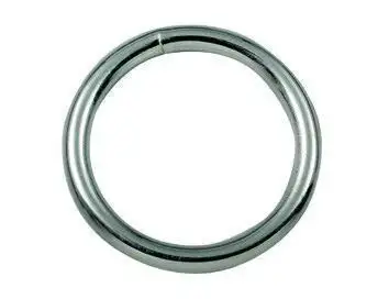 ANELLO SALDATO ZINCOCROMATI PEZZI 40 FILO 6 MM FORO 45 MM
