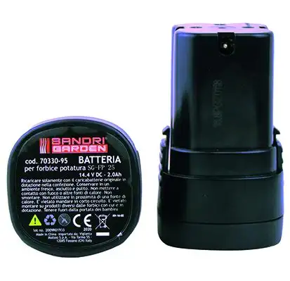 RIC-FORBICI P/POTATURA SANDRIG SG-FP BATTERIA 14,4V 2AH