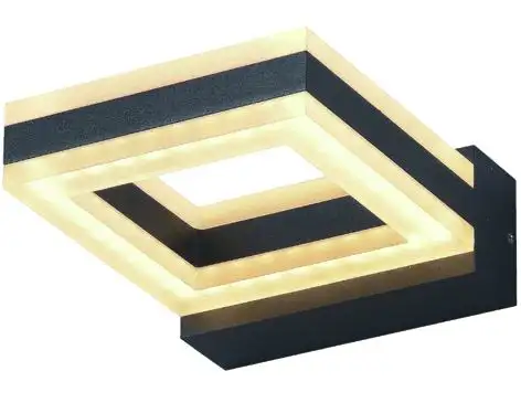 APPLIQUE LED VIGOR PER ESTERNI GRANADA ALLUMINIO 13W-730LM