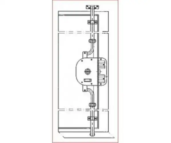 ASTE CR PER SERRATURE APPLICARE ART.91 3 CHIUSURE CURVE