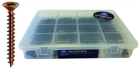 ASSORTIMENTI VITI PANEL-VIT VALIGETTA PLASTICA 670 PEZZI