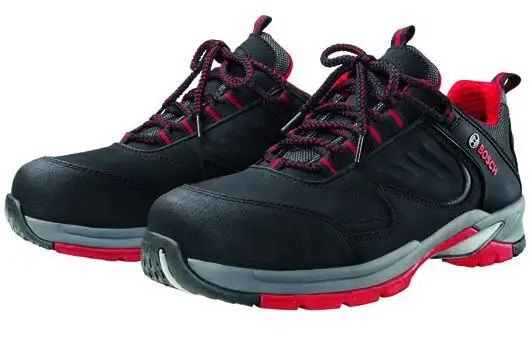 SCARPE SICUREZZA BOSCH BASSE WRSH S1P ROSSO/NERO N. 42