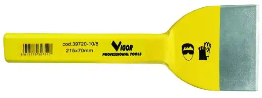SCALPELLI VIGOR P/SCROSTARE PIATTO LARGO 215X 70 MM 10 PZ