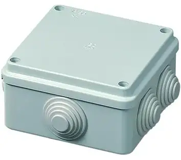 SCATOLE DERIVAZIONE IP55 QUADRE A VITE 100X100X50 10 PZ