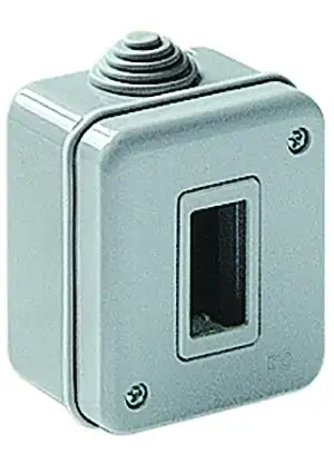 SCATOLE PVC P/TUBI RIGIDI P/FRUTTI MAGIC IP40 1 POSTO 10 PZ