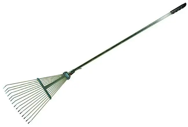 SCOPA RACCOGLIFOGLIE VIGOR C/MANICO FISSO