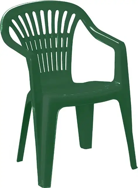 SEDIA IN PP MONOBLOC SCILLA LEGGERA VERDE