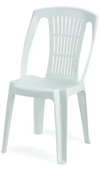 SEDIA IN PP MONOBLOC STELLA BIANCA