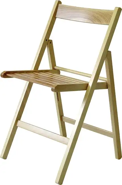 SEDIA LEGNO PIEGHEVOLI MODELLO HAPPY HOUR 43X49X79H SET 4 PEZZI