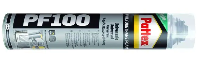 SCHIUMA POLIURETANICA PATTEX PF-100 ATTACCO A VITE B3   750 ML 12 PZ