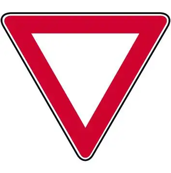 SEGNALE STRADALE PRECEDENZA DARE PRECEDENZA FIG. 36