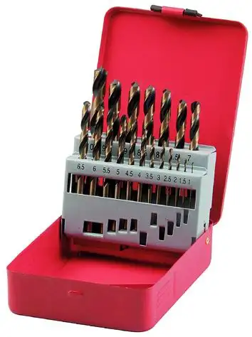 SERIE PUNTE HSS FRESATE VIGOR BI-ACTION   19 PZ  1-10 MM