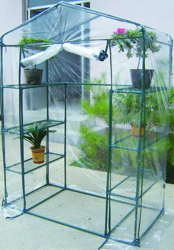SERRA A CASETTA VIGOR PVC CON 8 PIANI 143X73X195