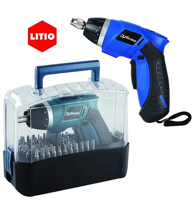 AVVITATORE HU-FIRMA HU-AV36/LI KIT-55 PZ 3,6V-1,3AH