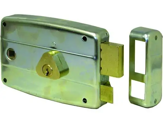 SERRATURA CISA DA APPLICARE 50571 PER CANCELLI SX 8-60 MM
