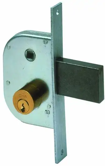 SERRATURA CISA PER CANCELLI 42210 CILINDRO FISSO   30 MM