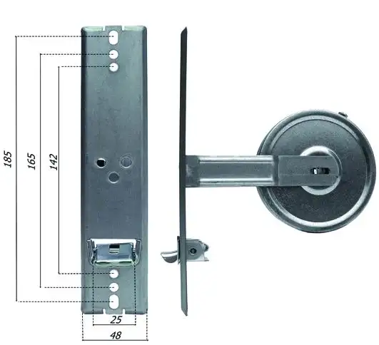 AVVOLGITORE INTERNI STANDARD PLACCA INOX 185 MM    6 M