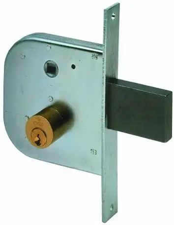 SERRATURA CISA PER CANCELLI 42310 CILINDRO FISSO   50 MM