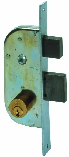 SERRATURA CISA PER CANCELLI 42420 CILINDRO FISSO   30 MM