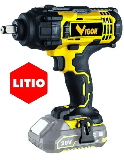 AVVITATORE VIGOR IMPULSI VI-AI 20/LI NUDO 20V 3/4 AH
