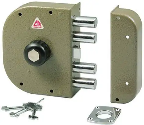 SERRATURA CR DA APPLICARE ART.3050 CON SCROCCO SX  60 MM
