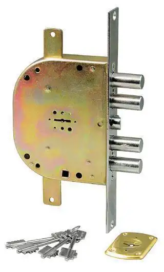 SERRATURA CR PER PORTE BLINDATE ART.2151/28 INFILARE   60 MM