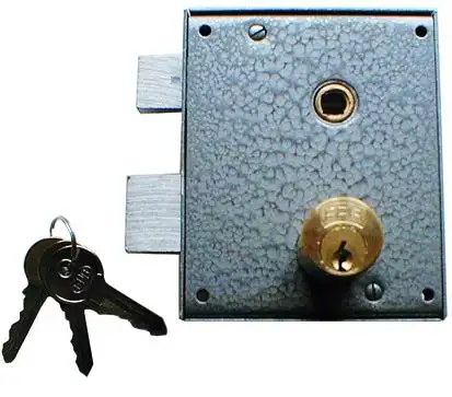 SERRATURA FANGAZIO PORTONCINO ART.611 CL  SX 8-60