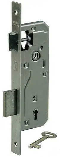 SERRATURA PATENT GRANDI BONAITI 40 LUCIDE  8X45 MM