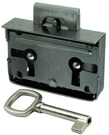 SERRATURA MERONI 1/2 SCATOLA 4 ENTRATE ART.42   40 MM 20 PZ