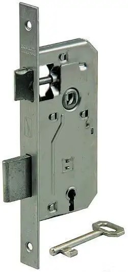 SERRATURA PATENT PICCOLE BONAITI 42 LUCIDE  8X35 MM