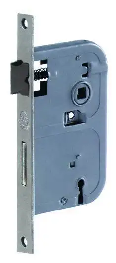 SERRATURA PATENT PICCOLE FERRO LUCIDO  8X45 MM