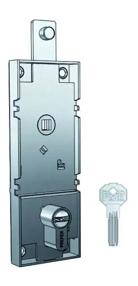 SERRATURA PREFER PER BASCULANTI CILINDRO SFILO SICUREZZA W.561.0820