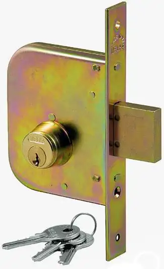 SERRATURA WELKA PER CANCELLI 062 2MANDATE   45 MM