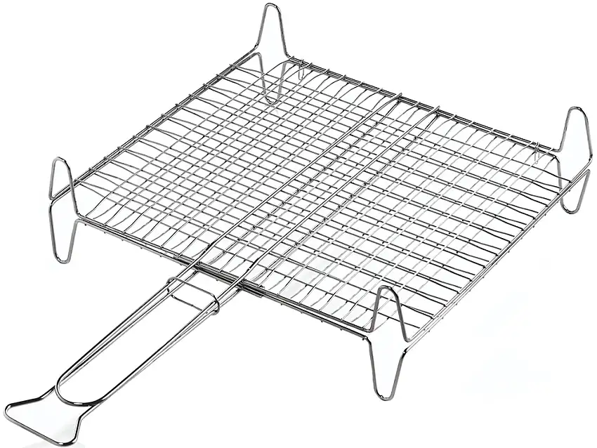 GRIGLIA DOPPIA CM27X37 PICCOLE OMPAGRILL