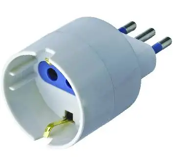 ADATTATORI VIGOR SCHUKO SPINA 10A 6 PZ