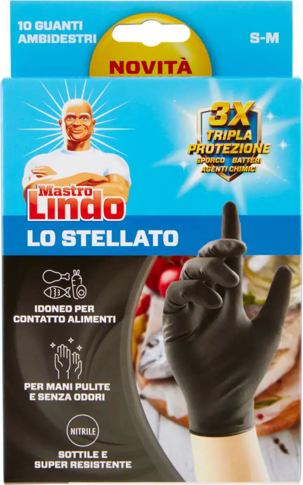 GUANTI MASTRO LINDO STELLATO M-L