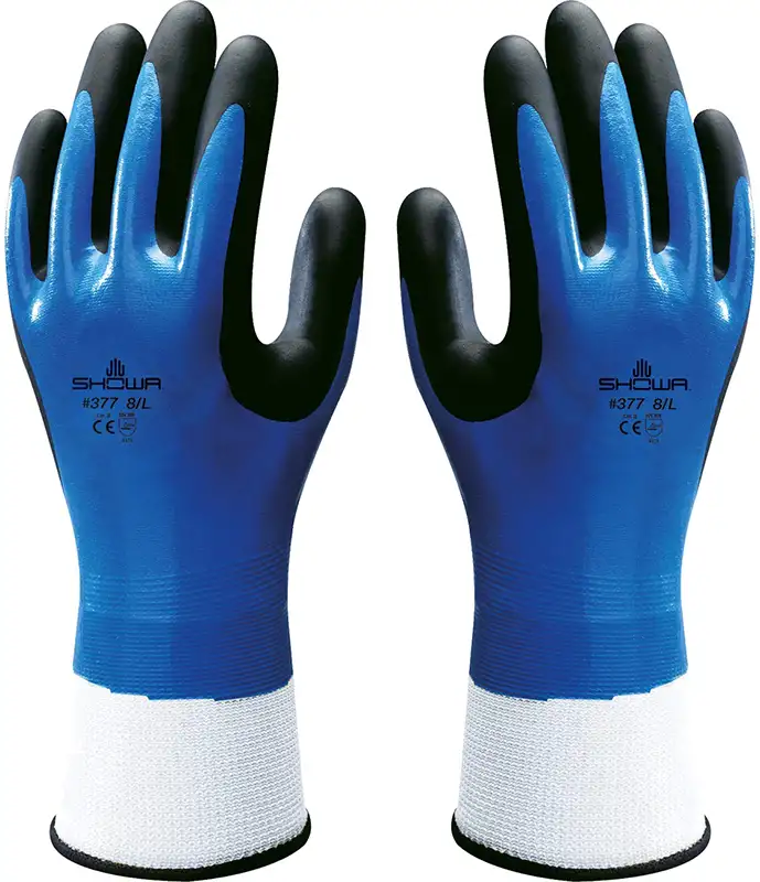 GUANTI SHOWA 377/10 XXL BLU PAIA 10