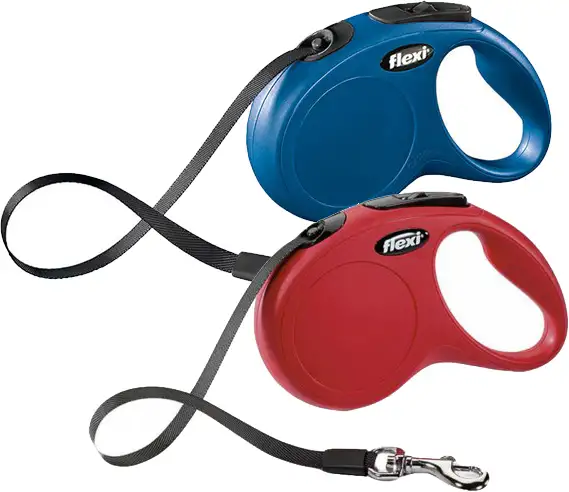 GUINZAGLIO CANI FLEXI 2M 5M BLU