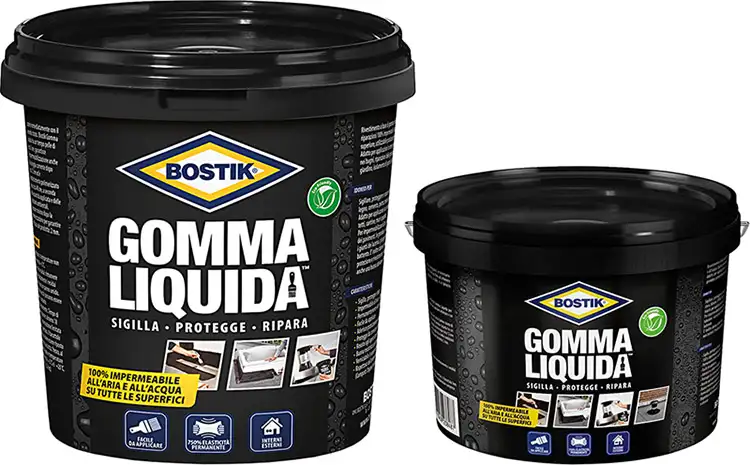 IMPERMEABILIZZANTE BOSTIK GOMMA L. LT.5